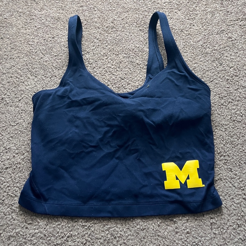 lululemon align tank u of m